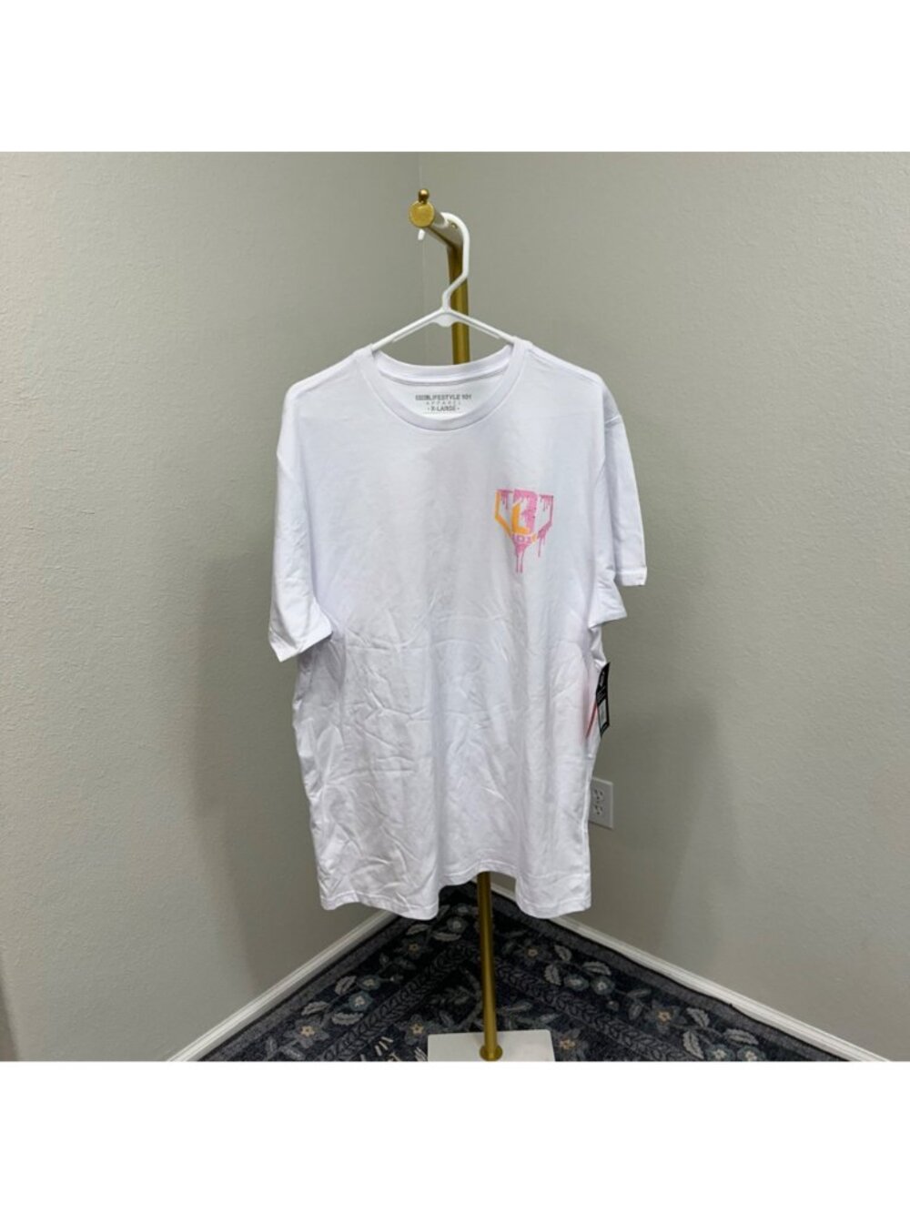 Baseball Lifestyle 101 Strawberry Ice Cream Short Sleeve T Shirt Mens XL NEW - Picture 4 of 6